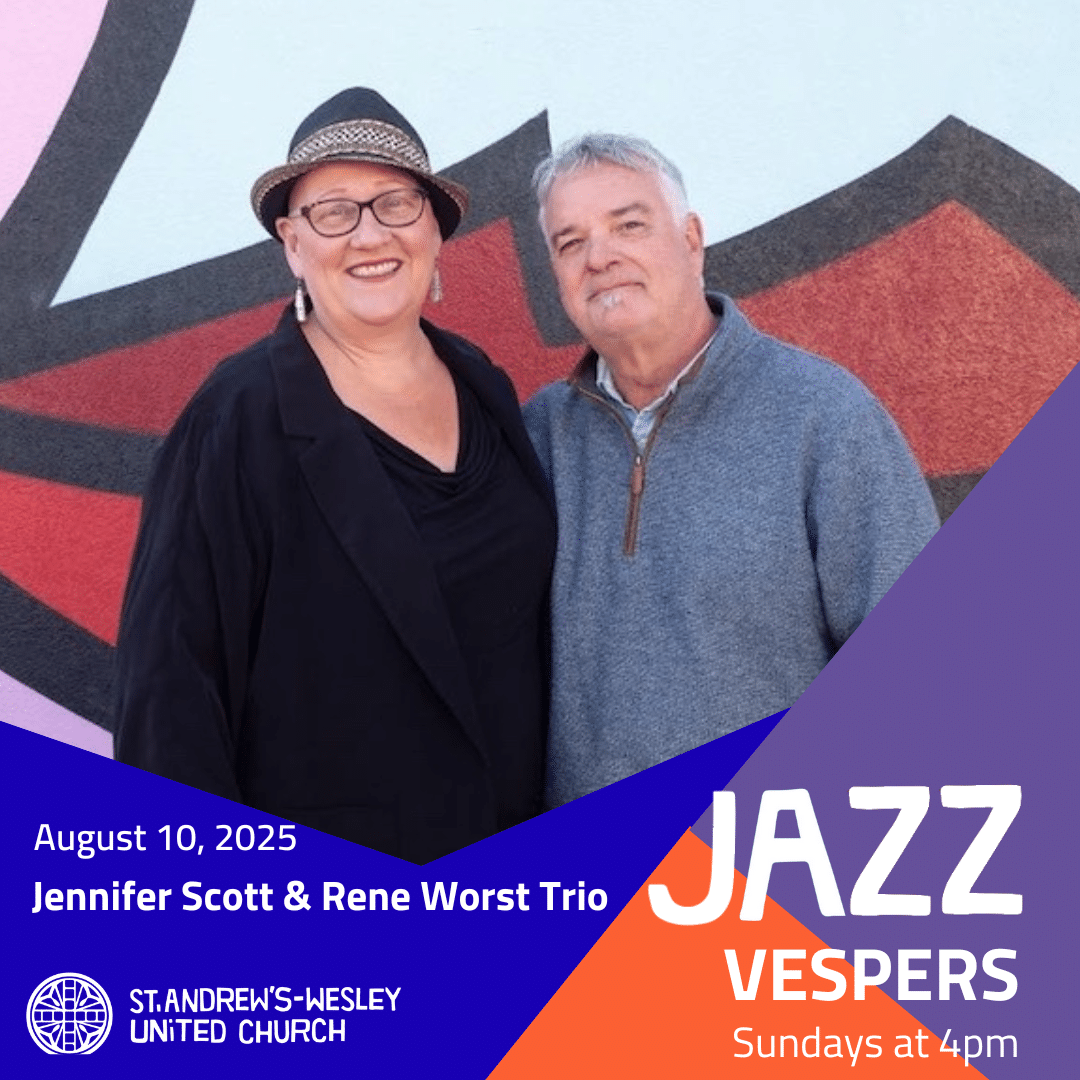 Scott Rene Welcome Jazz Vespers with Jennifer Scott & Rene Worst Trio - St. Andrew's ...